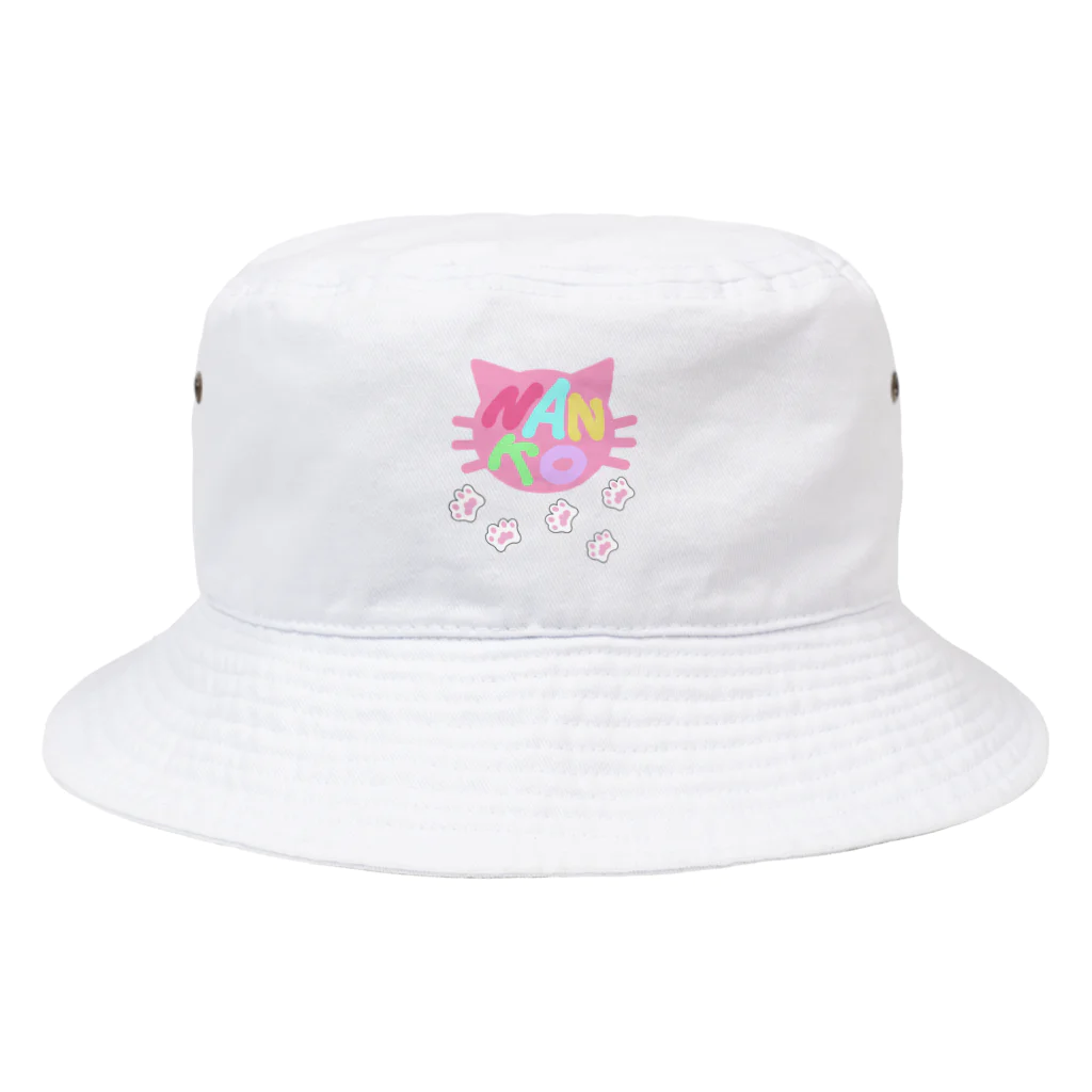 mimieden (みみえでん)のベビーなぁ〜んこさん Bucket Hat