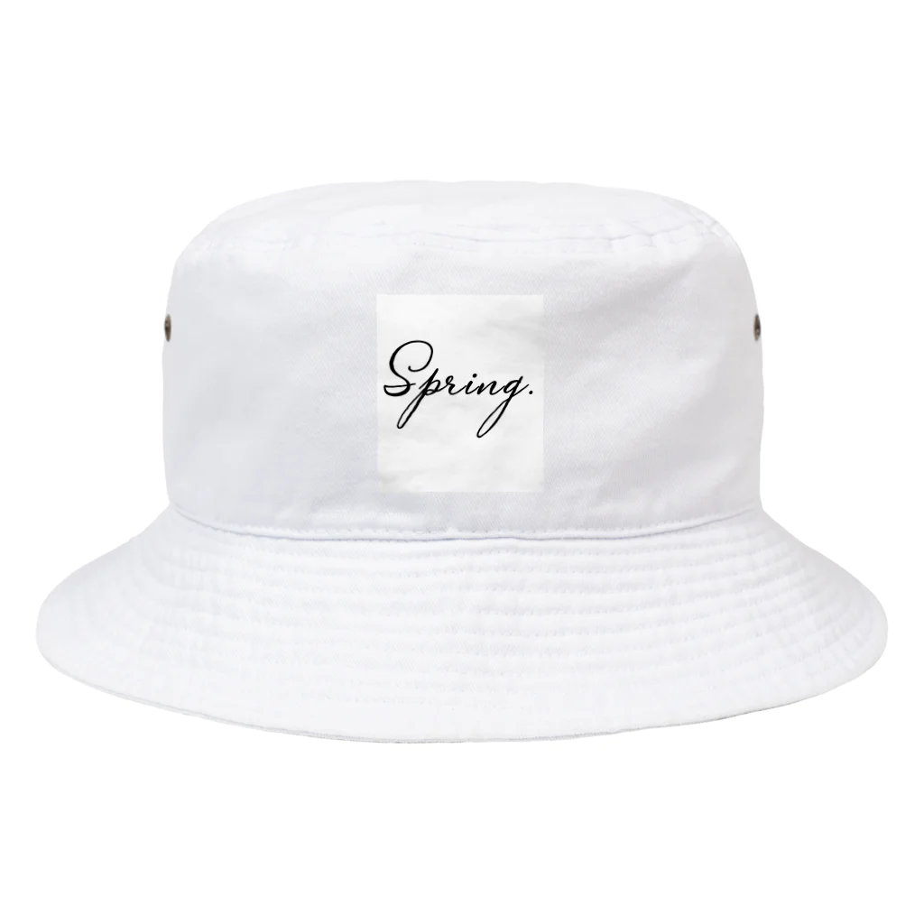 spring.のSpring.  Bucket Hat