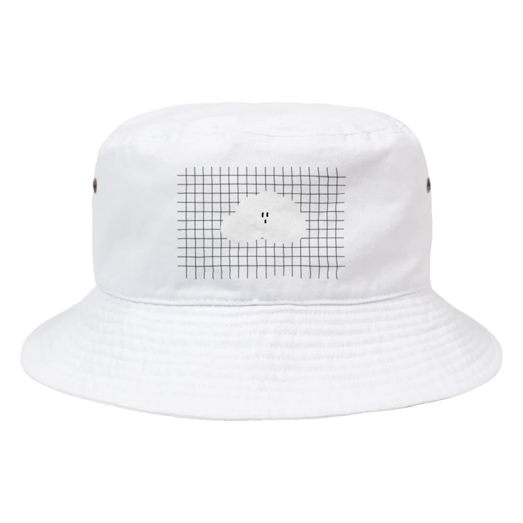 pink_cloudsの格子くも Bucket Hat