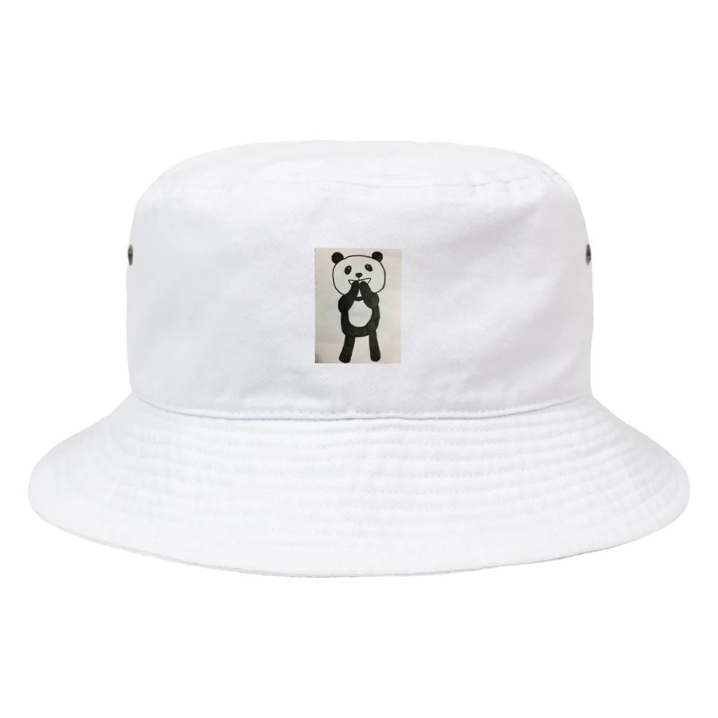 パンダちゃんマーケットのうふふなパンダ Bucket Hat