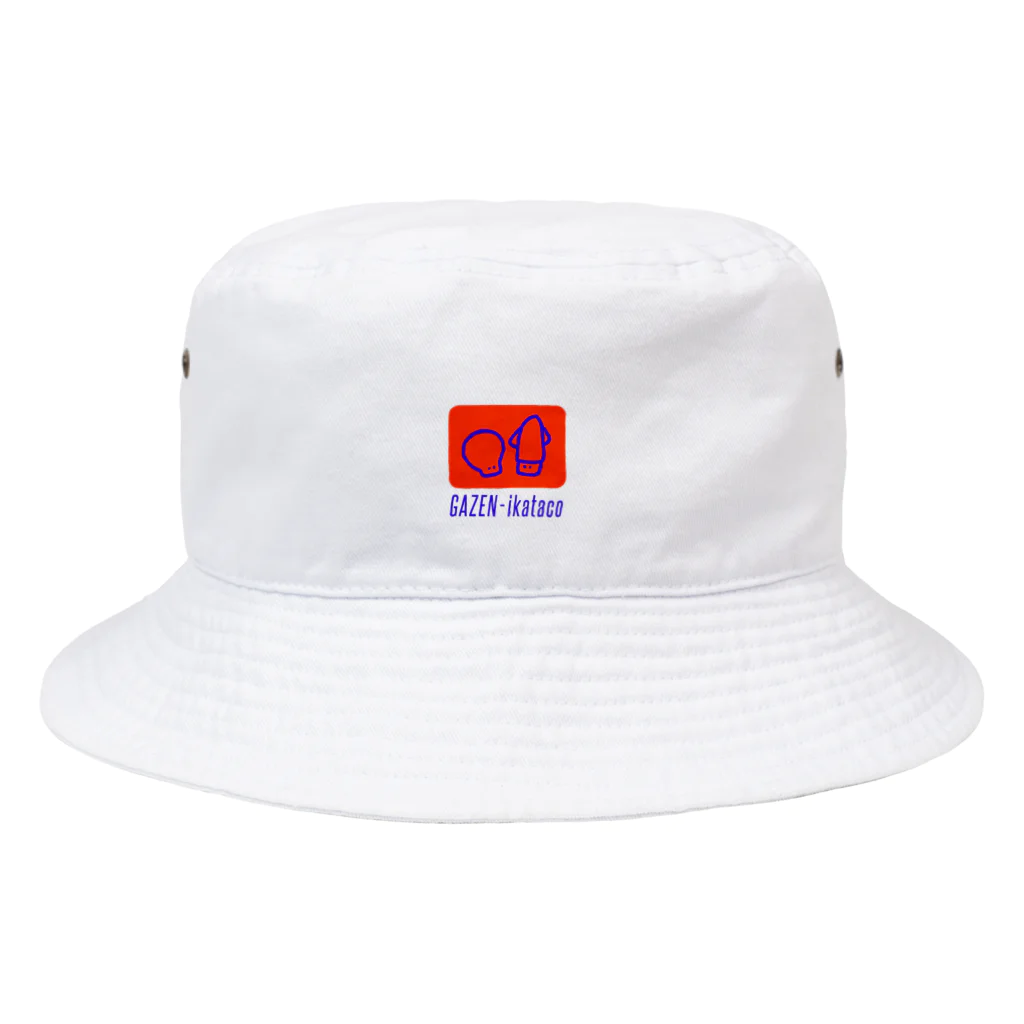 うねりんクラブのGAZEN-ikataco Bucket Hat