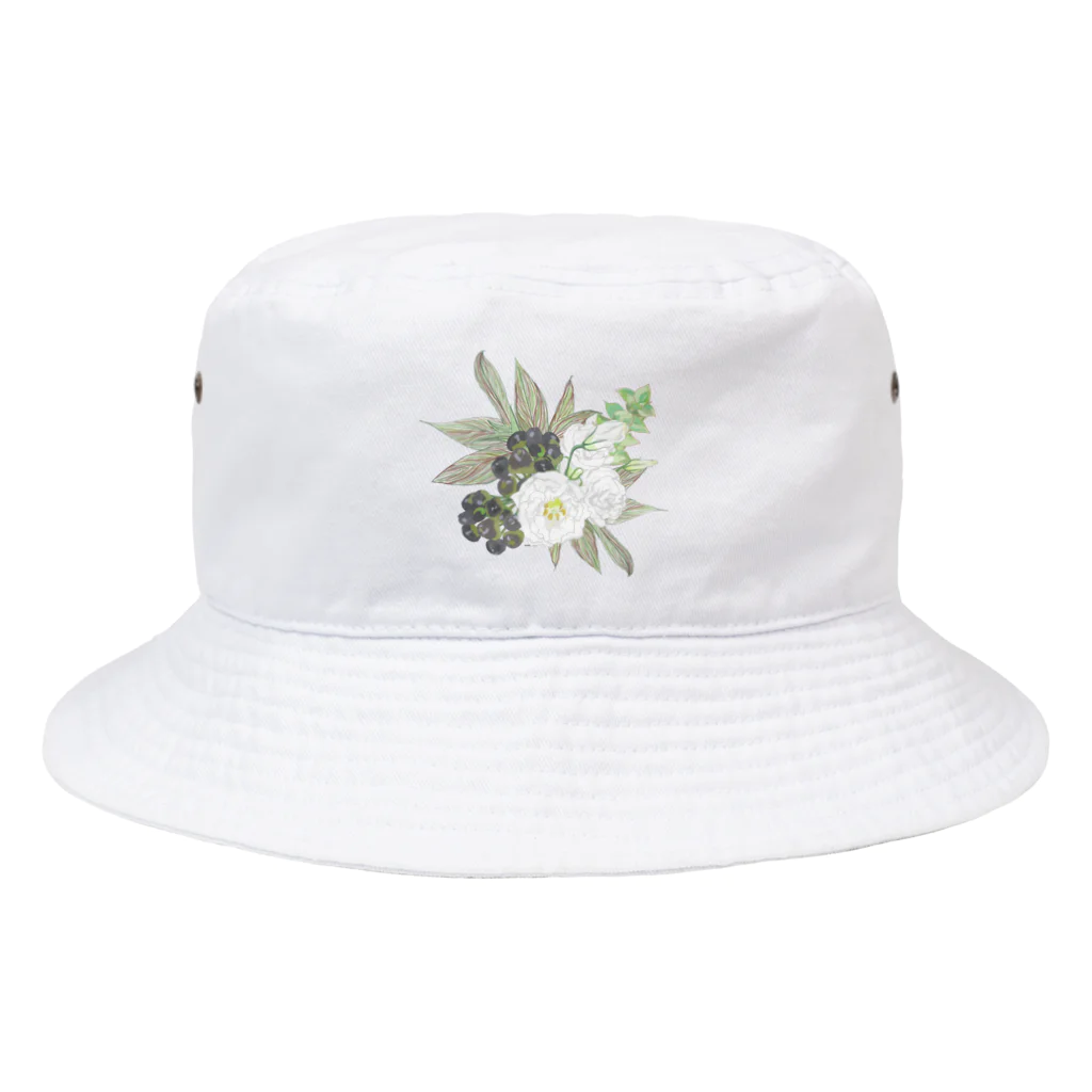 Manatsuのトルコキキョウ　ちょっとゴージャスVer Bucket Hat