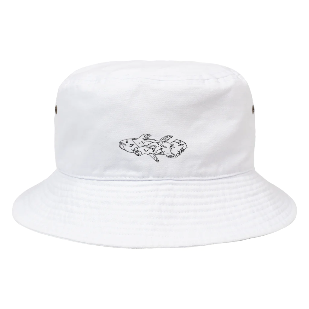 「ヲ」のシーラカンスさん Bucket Hat