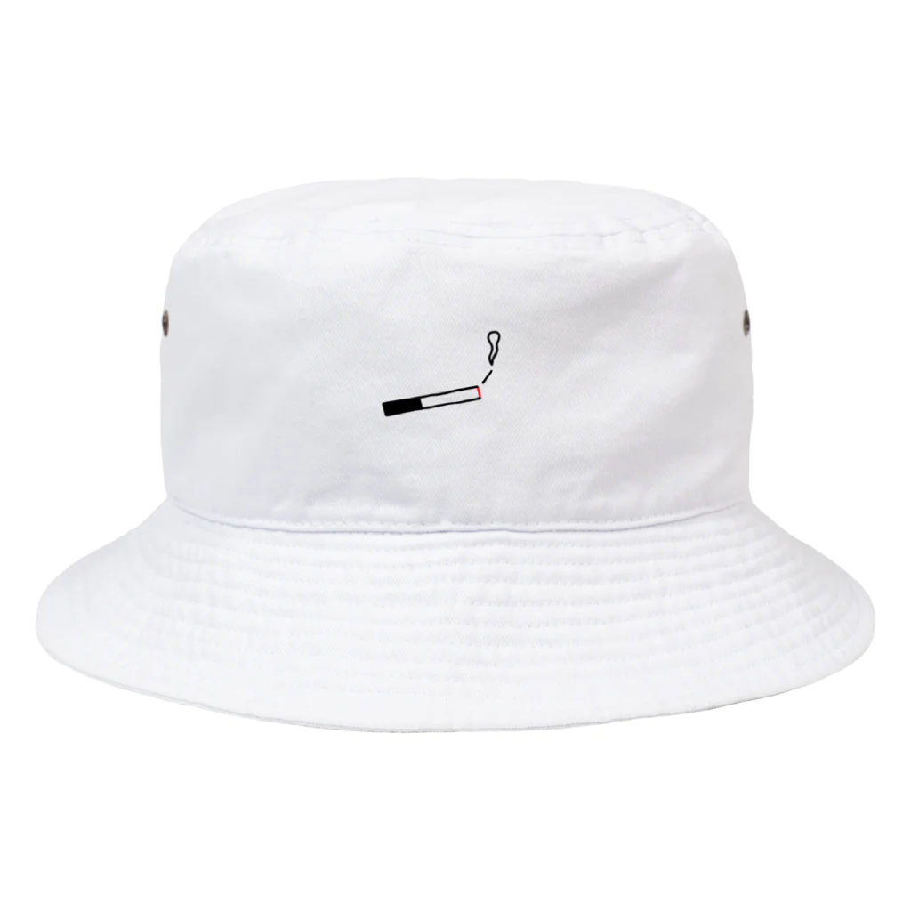 ニートれんげのタバコ(-.-)y-~ Bucket Hat