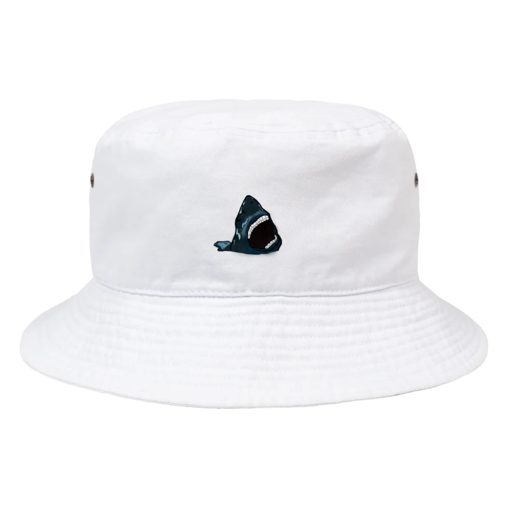 y_b shopの牙 矯正中  サメ Bucket Hat