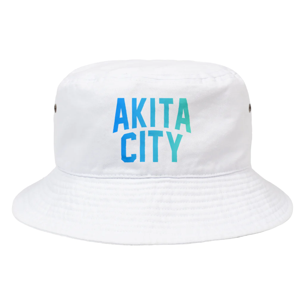 JIMOTOE Wear Local Japanの秋田市 AKITA CITY Bucket Hat