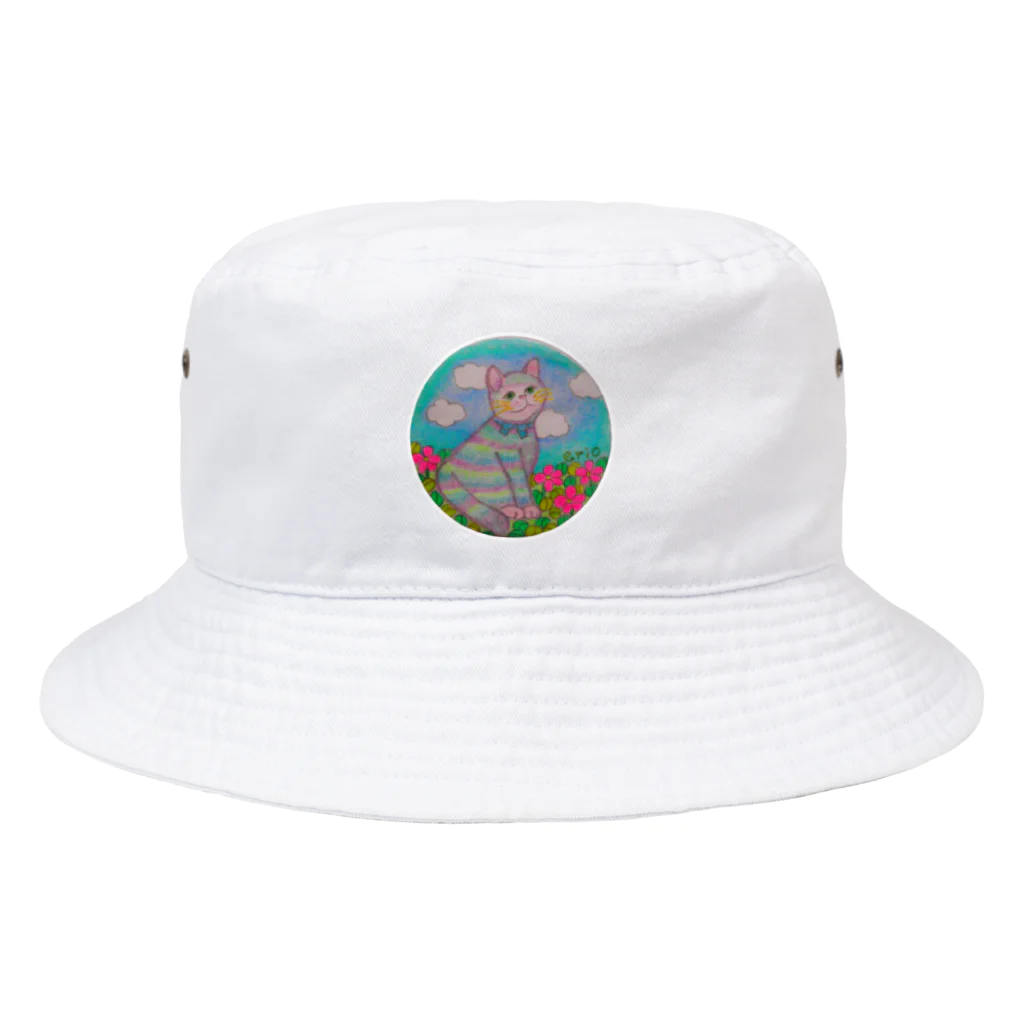 erio-絵莉和🍀のえりおの手描き絵グッズ♪ Bucket Hat