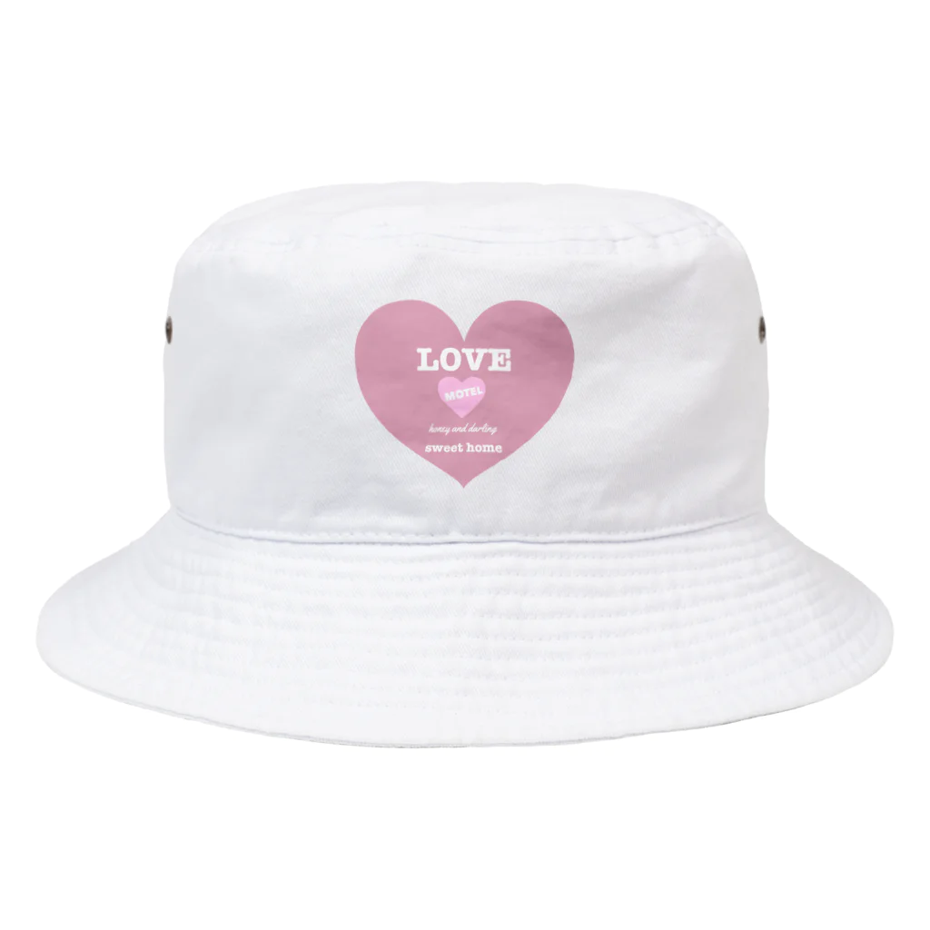 ゆるいぐっずを生み出す母のLOVE MOTEL  Bucket Hat