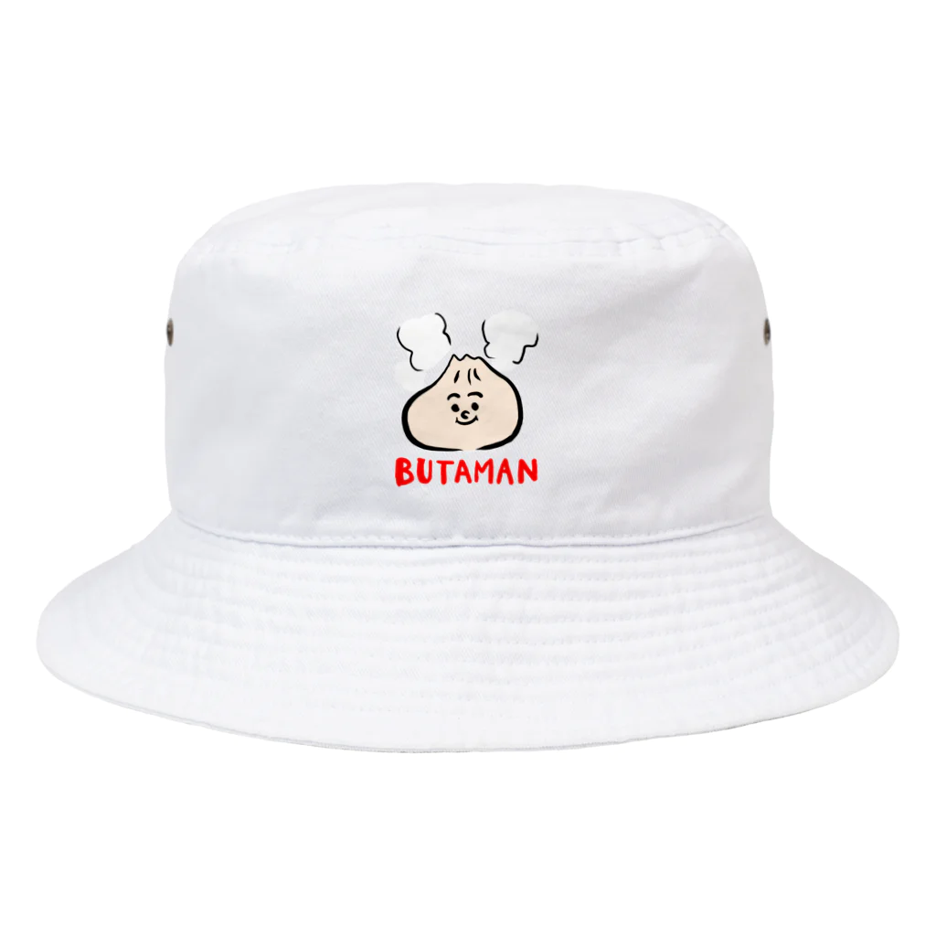 けちゃっぷごはんのお店の豚まんくん Bucket Hat