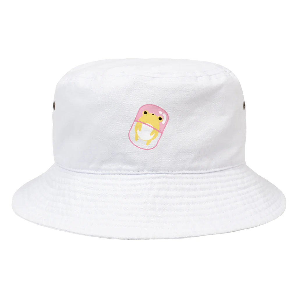 カエルたんのお店のカエルたんがお薬 Bucket Hat