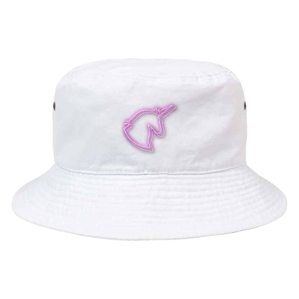 kokodaze.jpのネオンユニコーン🦄 Bucket Hat