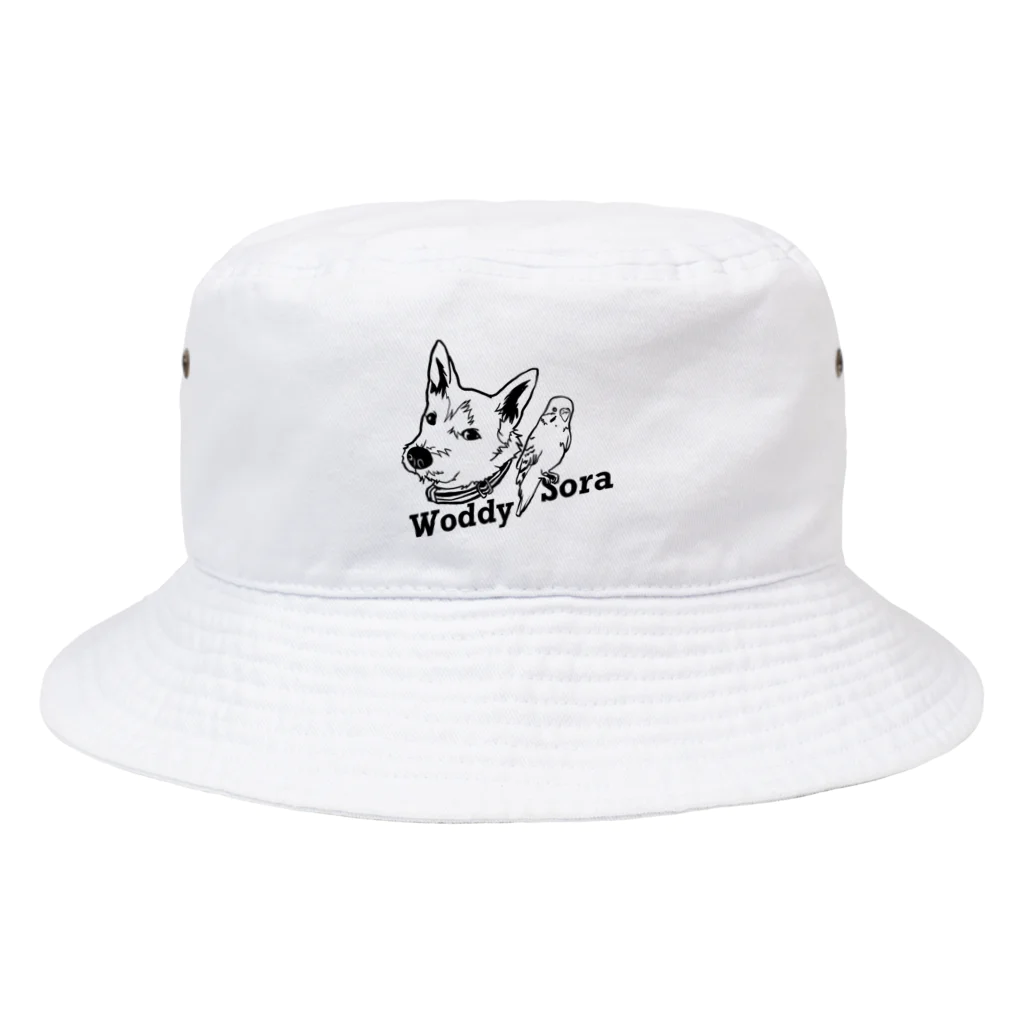 らぴちのおみせのうっでぃ&そら Bucket Hat