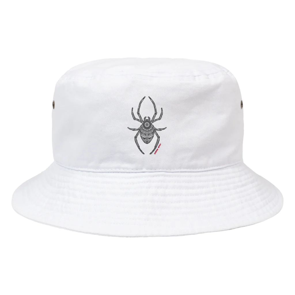 BUDDHA_BEACHの蜘蛛 Bucket Hat