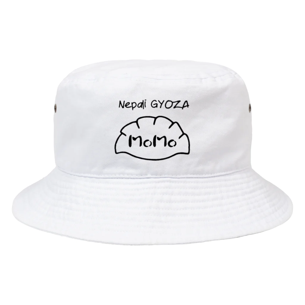 Nepali GYOZA MoMoのネパールで餃子はモモ！ Bucket Hat