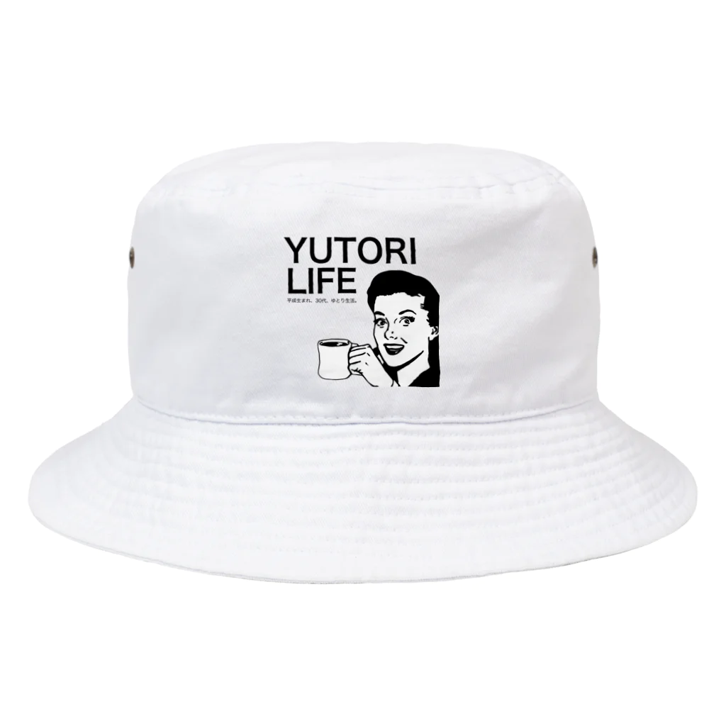 YUTORILIFEのゆとりLIFE Bucket Hat