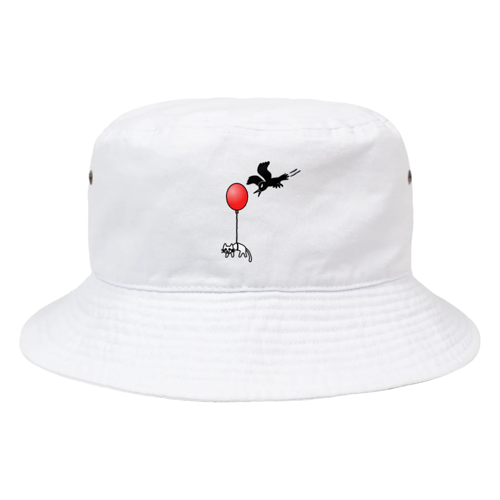 J's Mart 2ndの空の旅ですニャ Bucket Hat