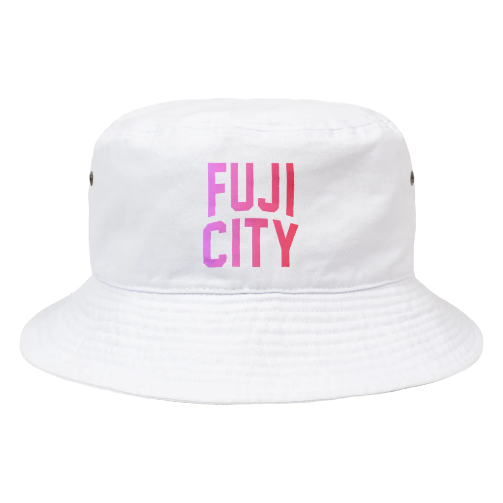 JIMOTO Wear Local Japanの富士市 FUJI CITY Bucket Hat