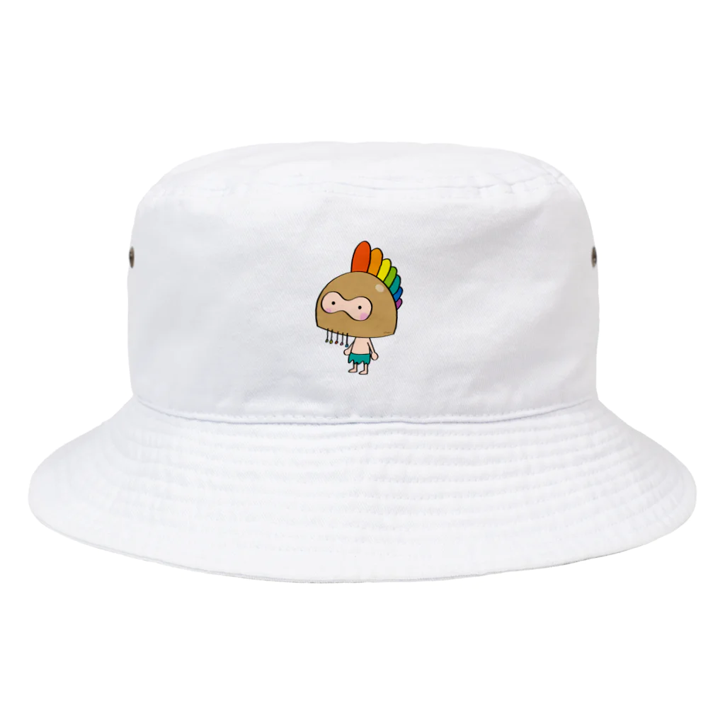 カフェ レフアのイカイカくん Bucket Hat