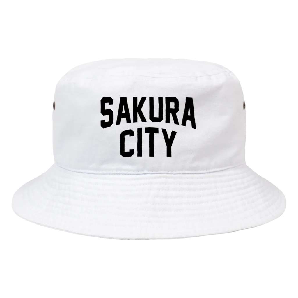 JIMOTOE Wear Local Japanの佐倉市 SAKURA CITY Bucket Hat