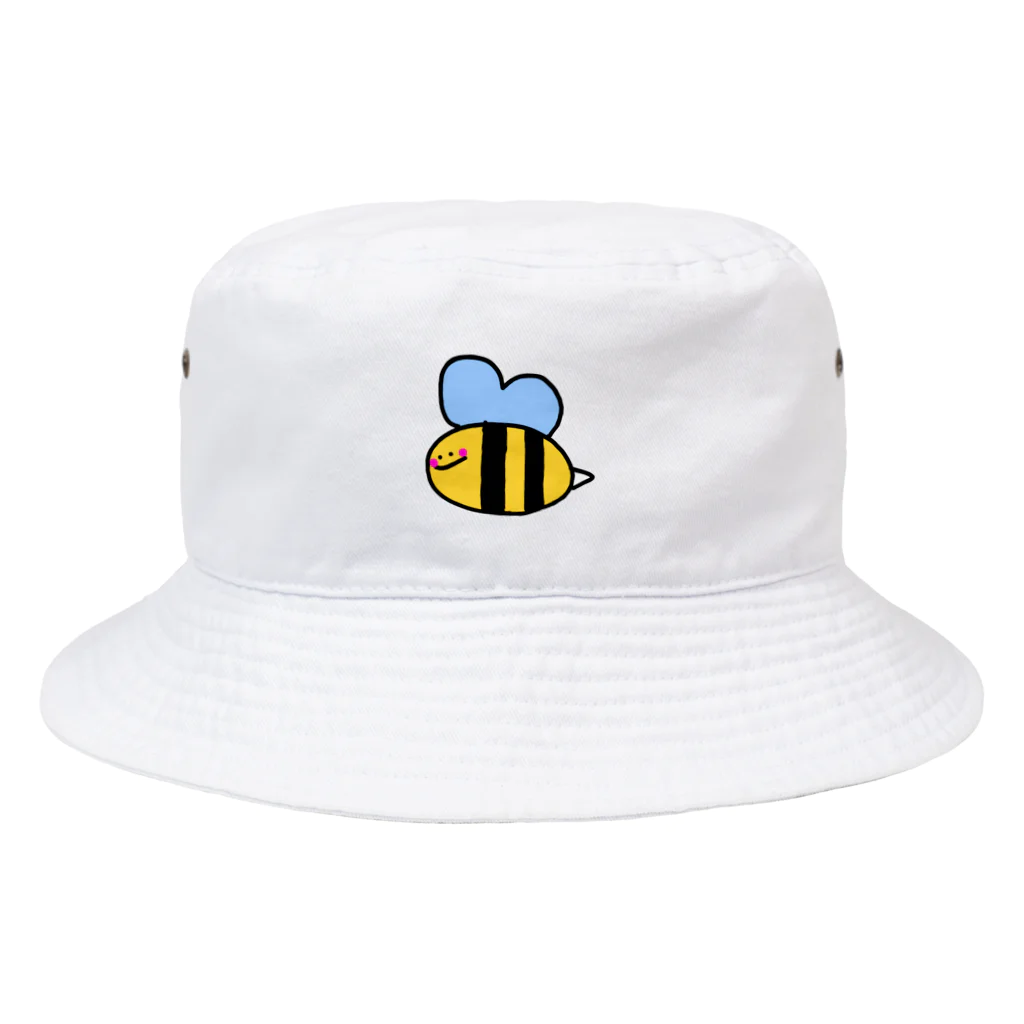 LoveAmooNのへんてこキャラクター はちさんの『びー』🐝💗 Bucket Hat