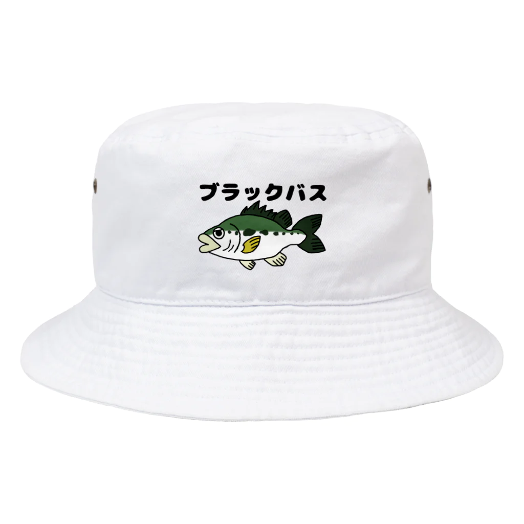 ねこねこうおのブラックバス兄貴 Bucket Hat