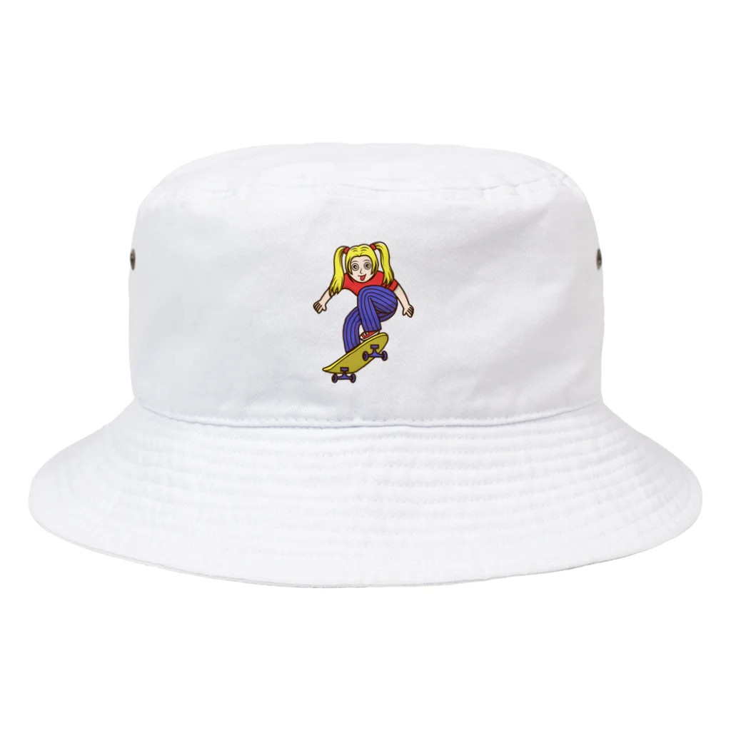 Sophie's storeのスケボー少女 Bucket Hat