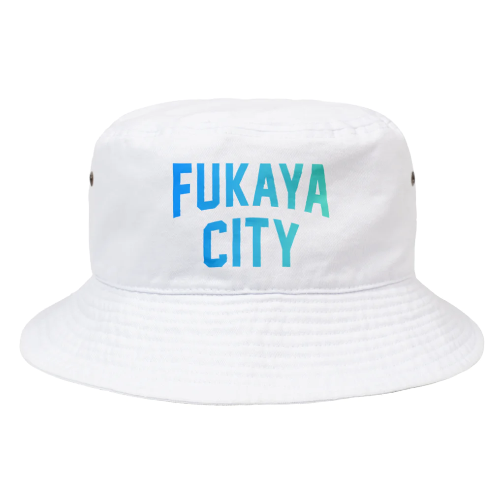 JIMOTOE Wear Local Japanの深谷市 FUKAYA CITY Bucket Hat