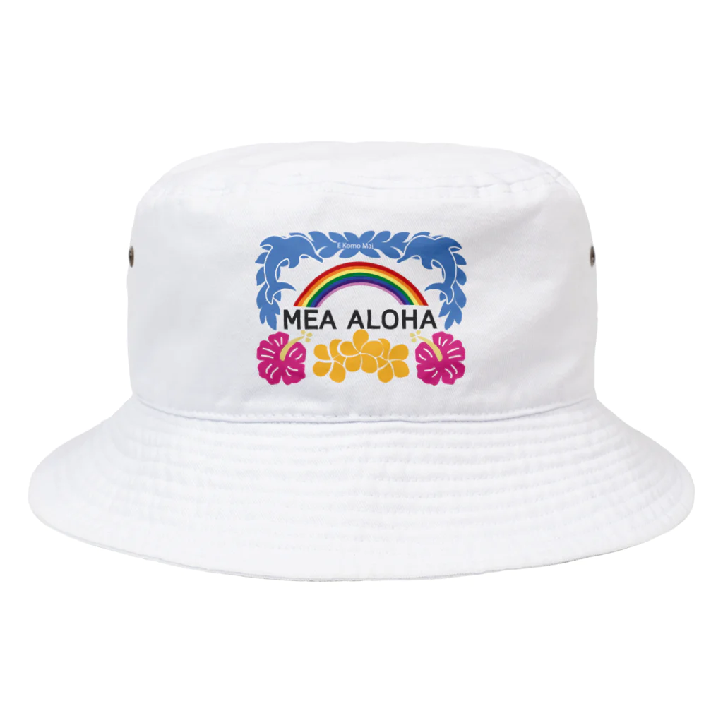 Monokomono+のMEA ALOHA・メアアロハ Bucket Hat