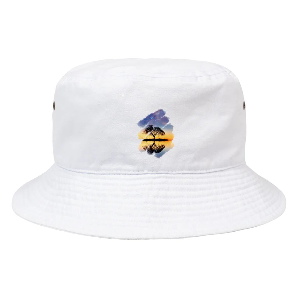 ぷらすあるふぁのえもえも星空 Bucket Hat