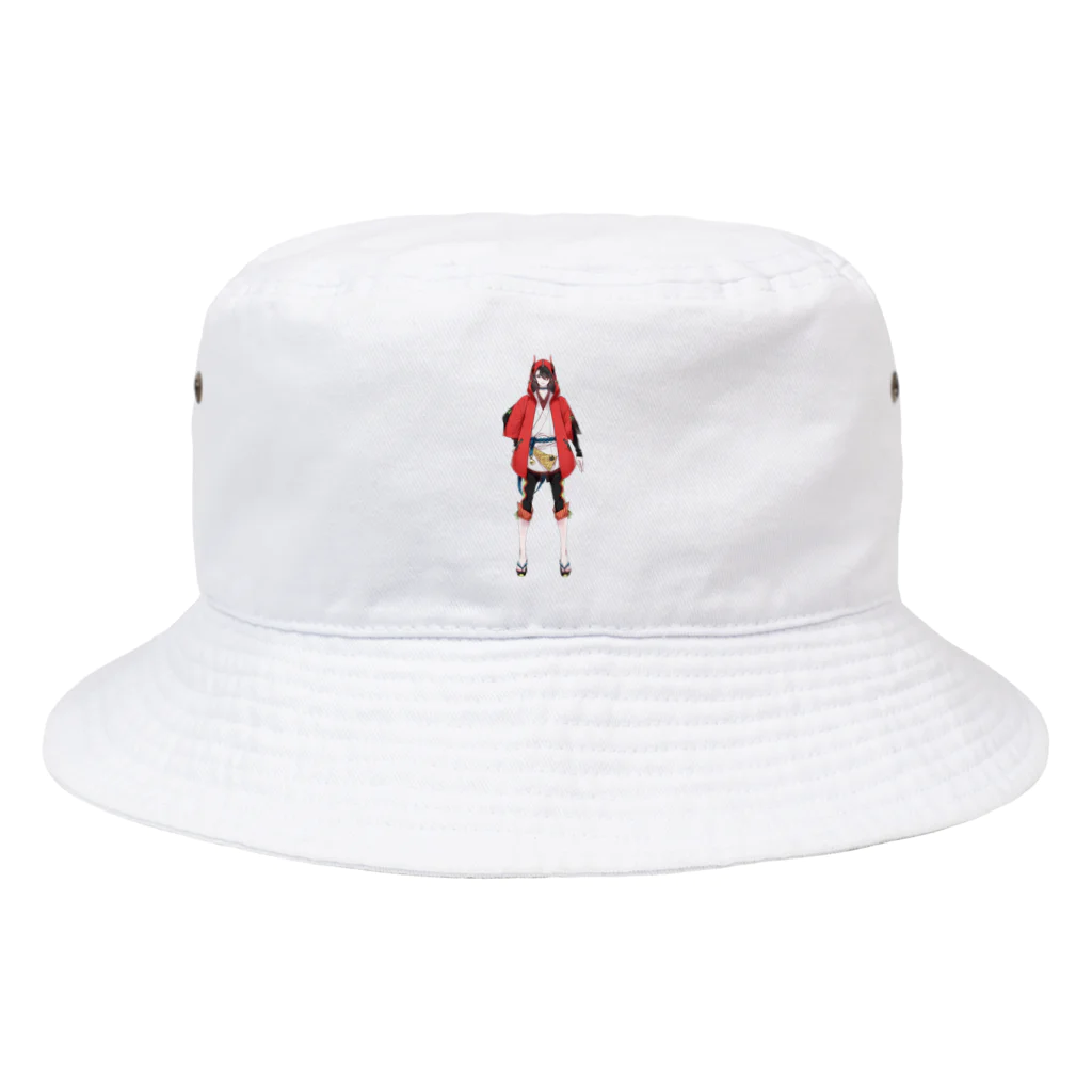 Mechu 公式の【OPEN BETA公式】金熊こはくグッズ Bucket Hat