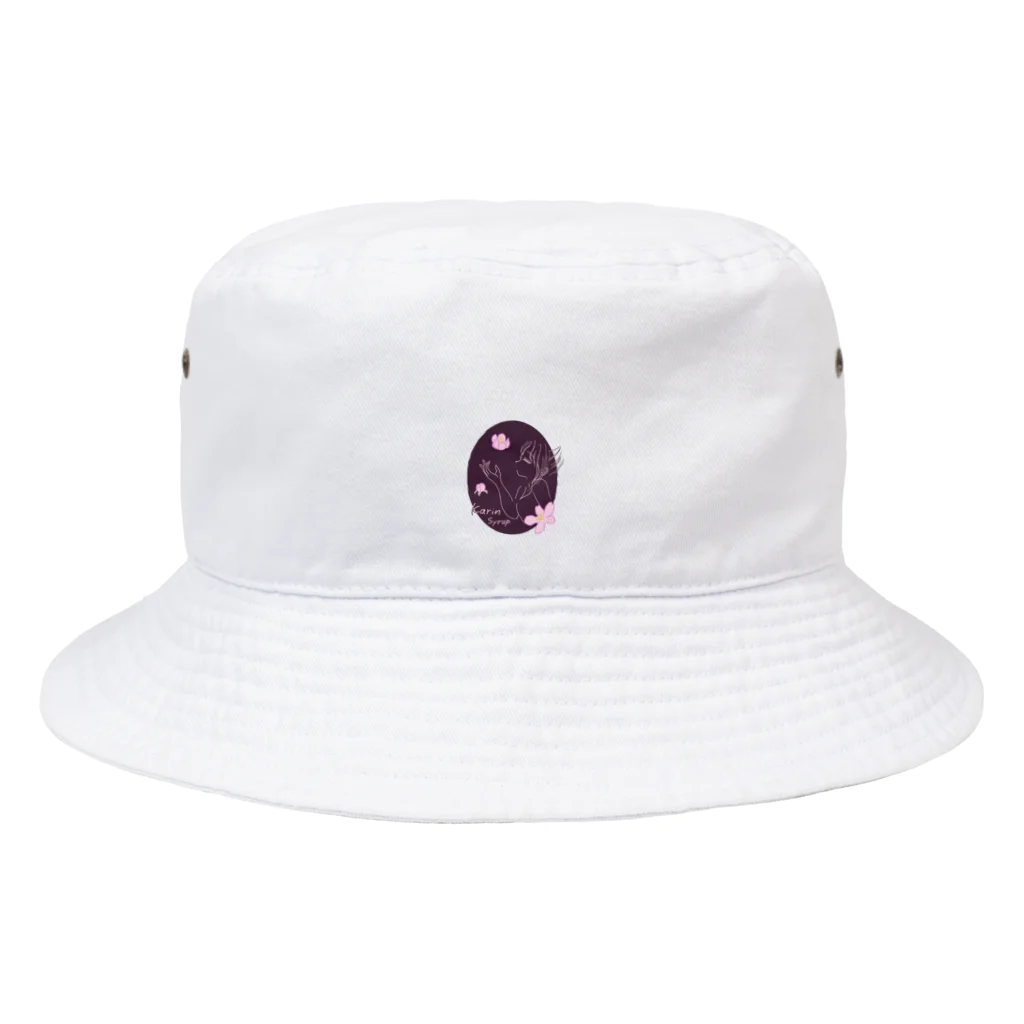 Karinsyrupの花梨の花香る(赤紫) Bucket Hat