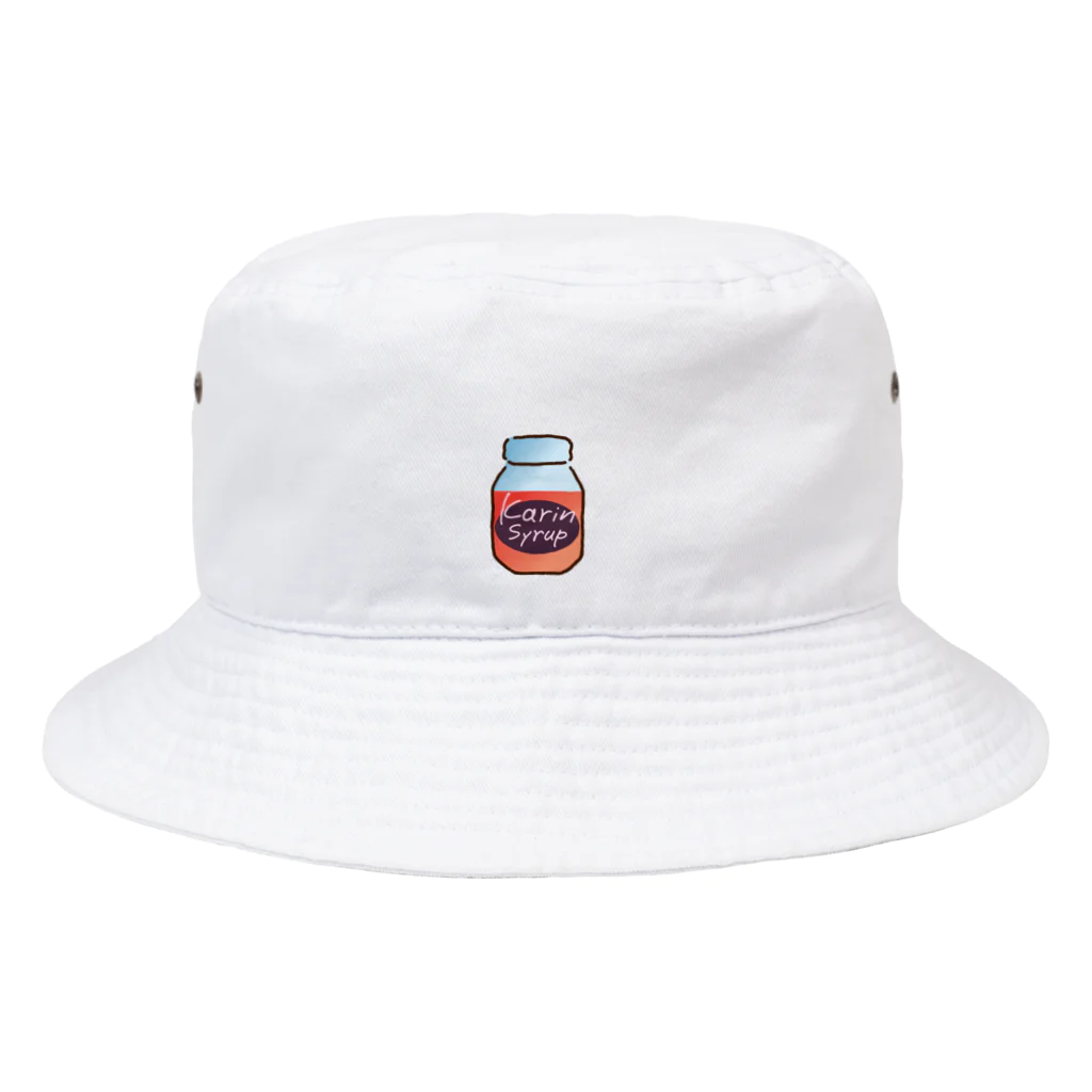 Karinsyrupの花梨シロップbottle(茜色) Bucket Hat