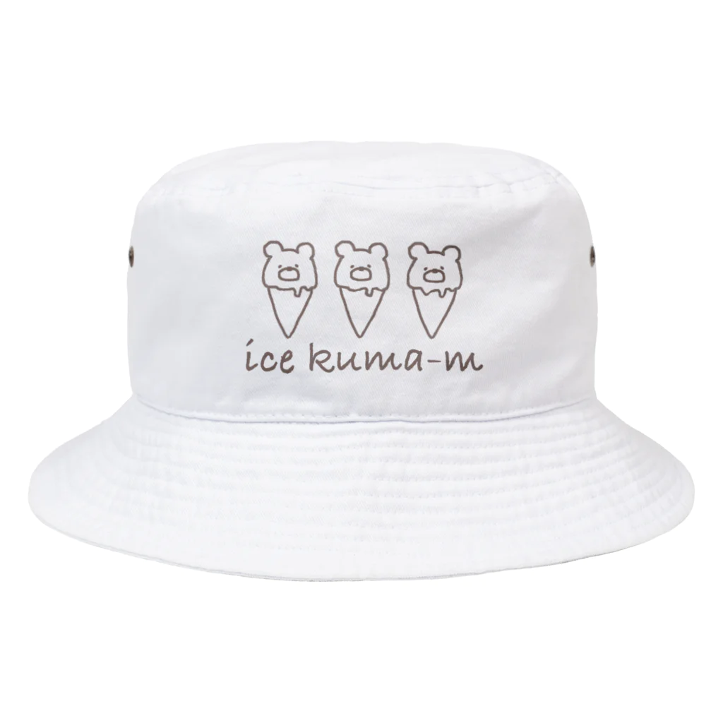 蜜ʕ•ﻌ•✻のice kuma-mʕ•ﻌ•✻ Bucket Hat