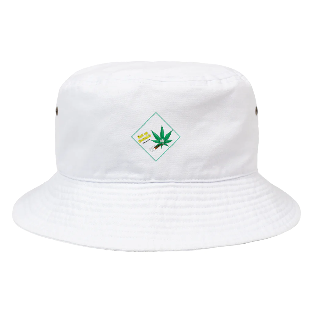 Doggy_StormのCannabis君ハット Bucket Hat