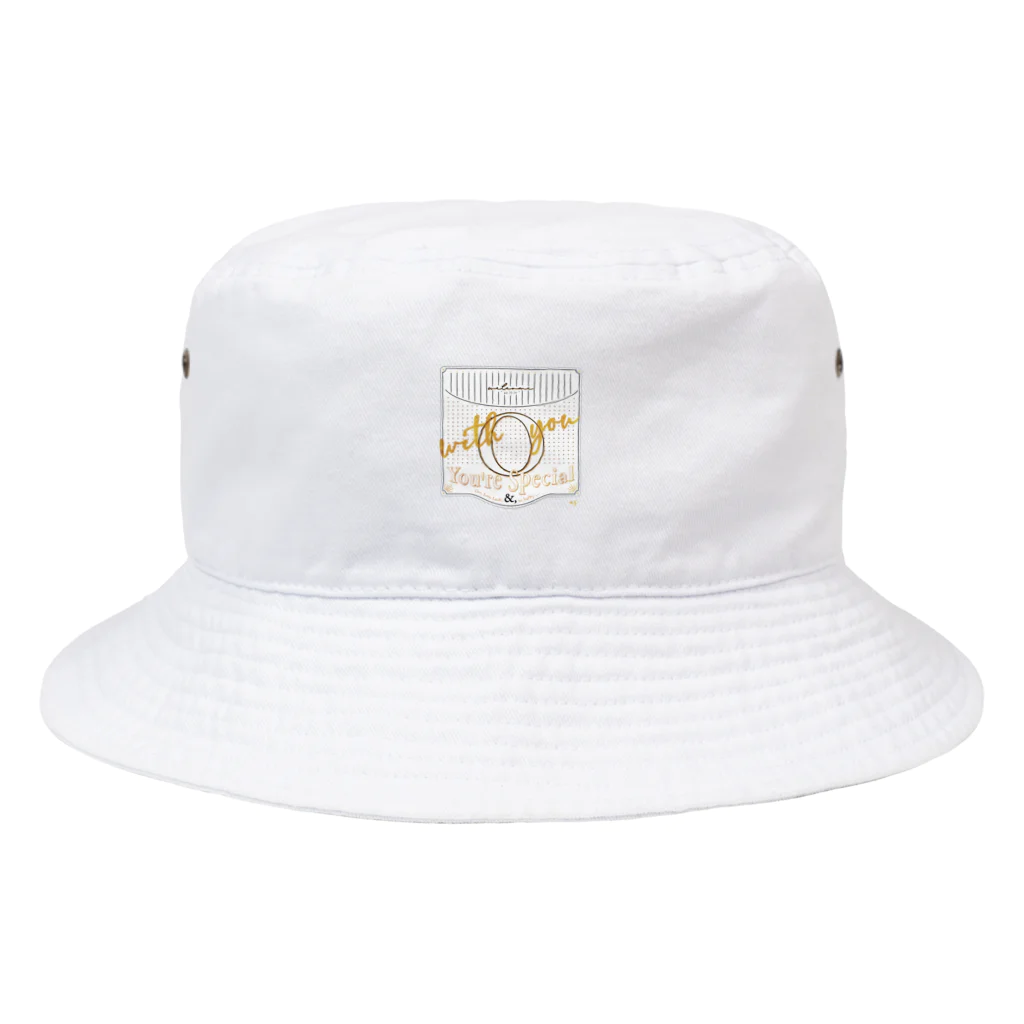 earth_dznのアルファベット・数字アイテム 【 O 】 Bucket Hat