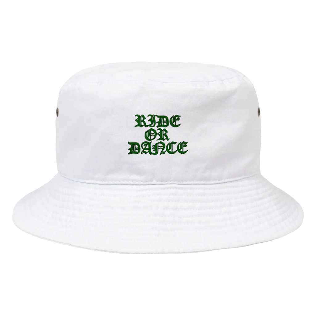 ブレイクダンスとバイクのRIDE OR DANCE Bucket Hat