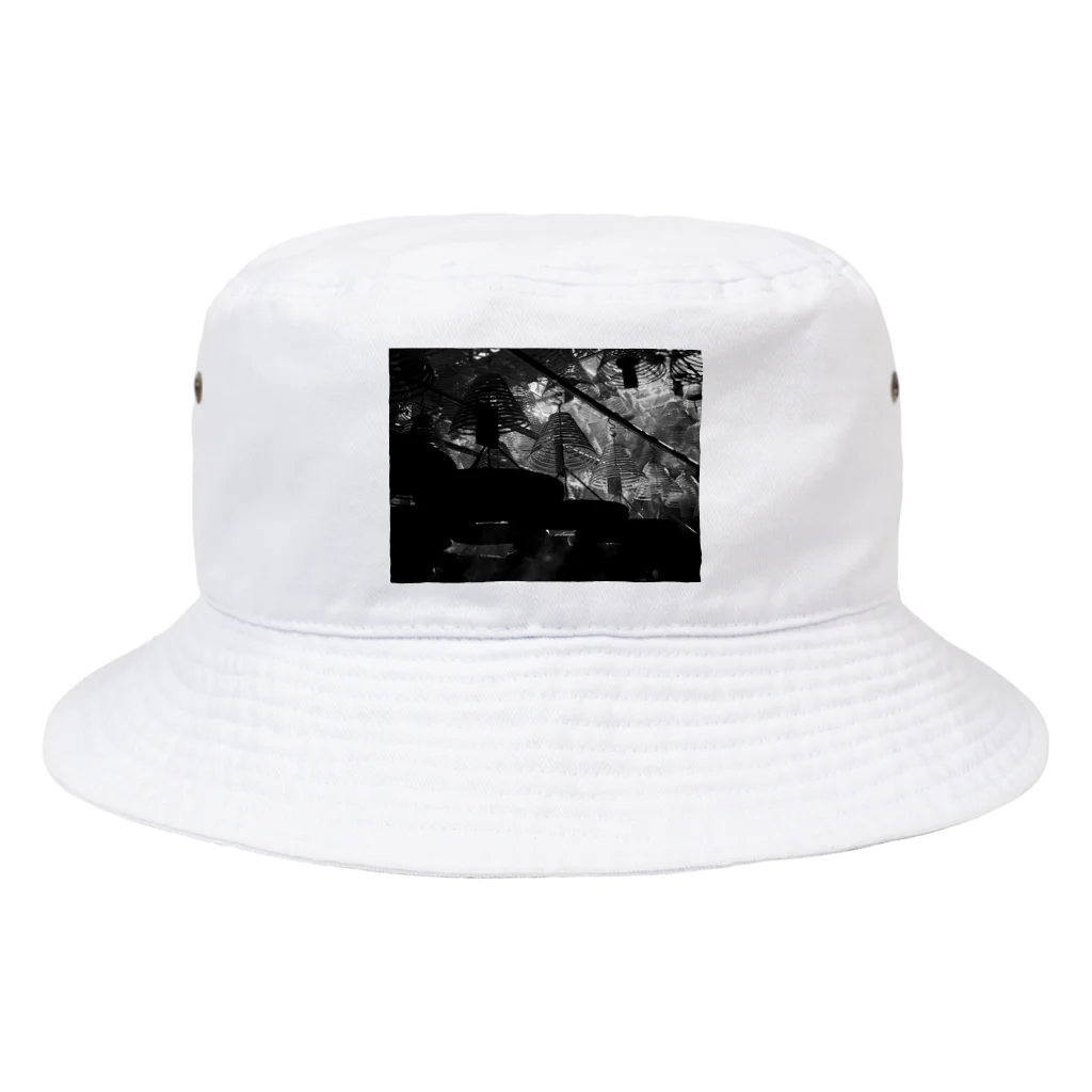 E_OfficialのTravel（Hong Kong） Bucket Hat