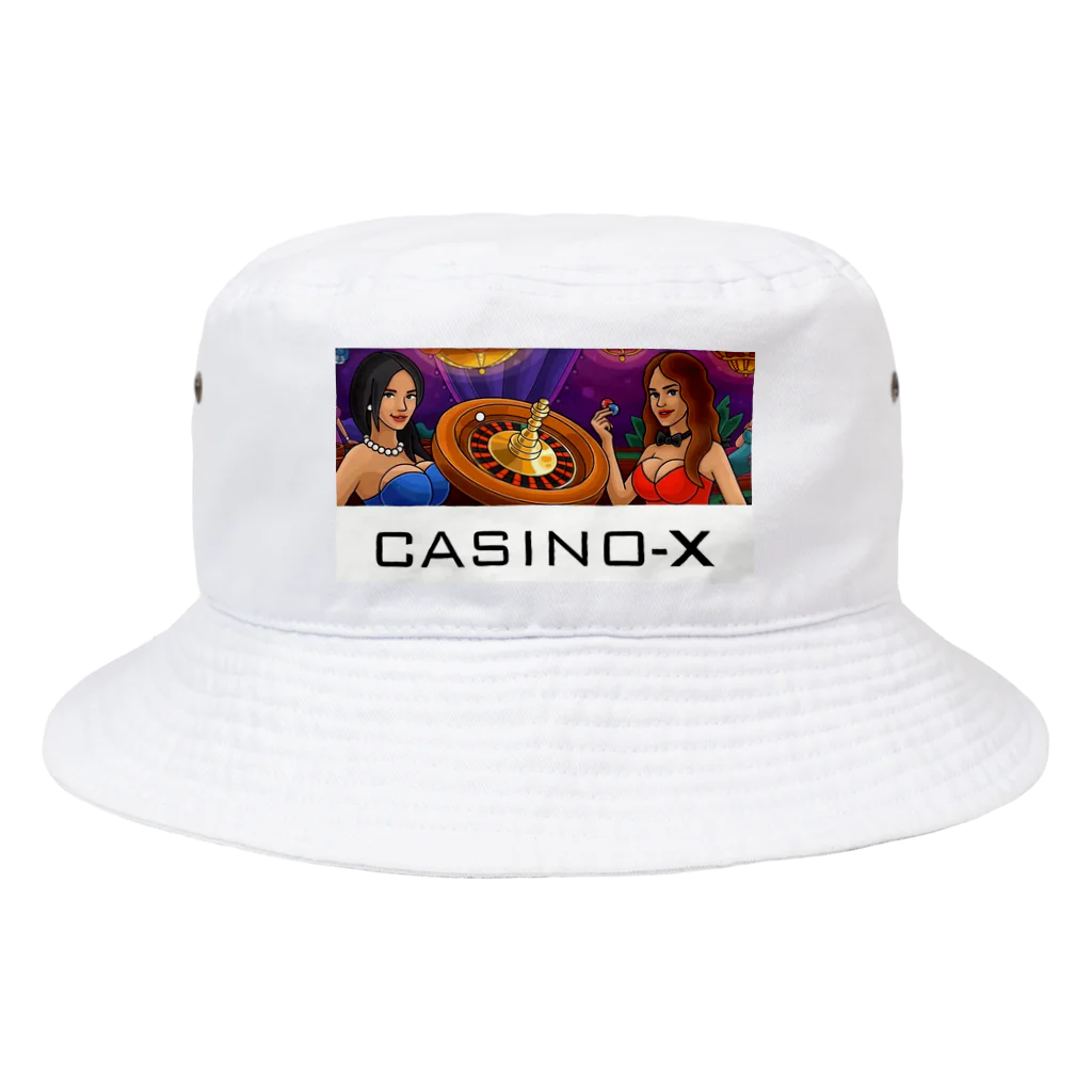 casino-xのカジノエックス Bucket Hat