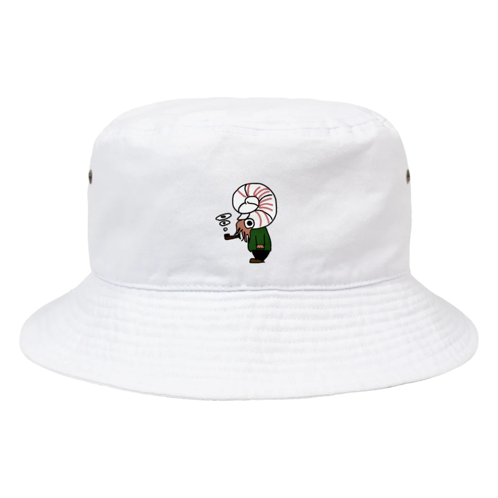 takeBowのアンモナイトおじさん Bucket Hat