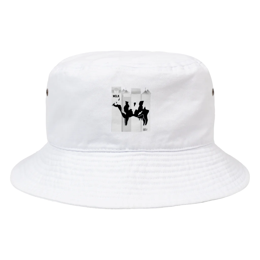 Danke Shoot Coffeeのおしゃれな牛乳パック Bucket Hat