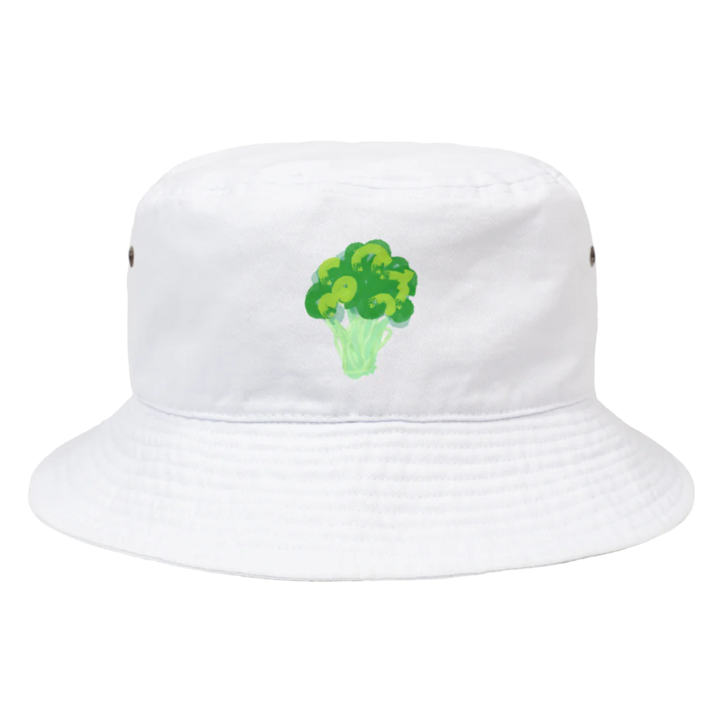 ベジタブルずのブロッコリーという野菜 Bucket Hat