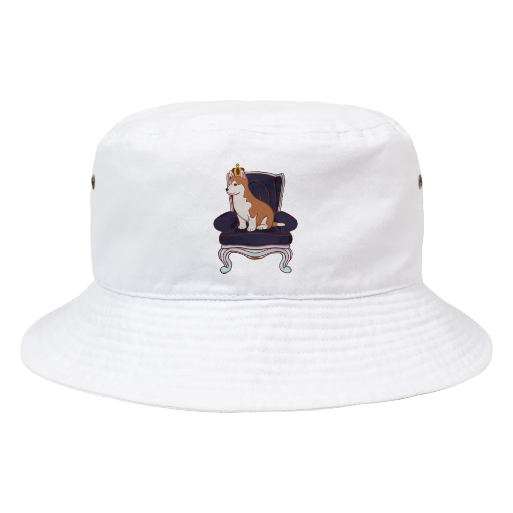 prunelleのKing Dog Bucket Hat