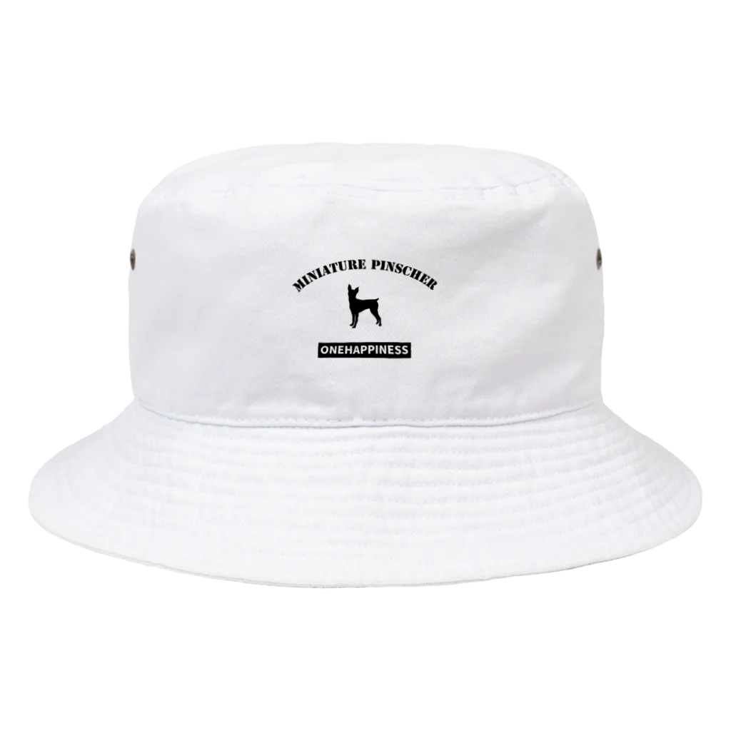 onehappinessのONEHAPPINESS　ミニチュアピンシャー Bucket Hat