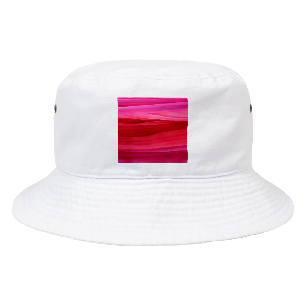 カヨラボ　スズリショップのコーラルおーがんじー Bucket Hat