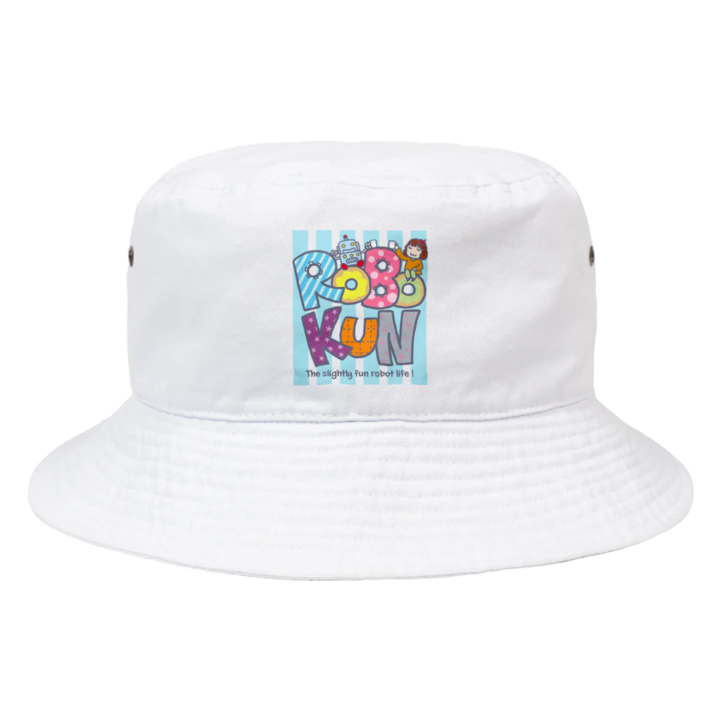 やすこーん（YASCORN）鉄道のロボクン Bucket Hat