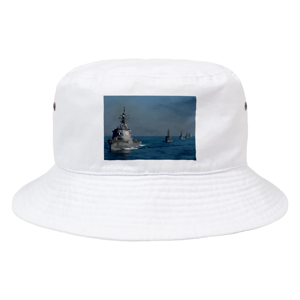 SAKURA スタイルのイージス艦と護衛艦 Bucket Hat