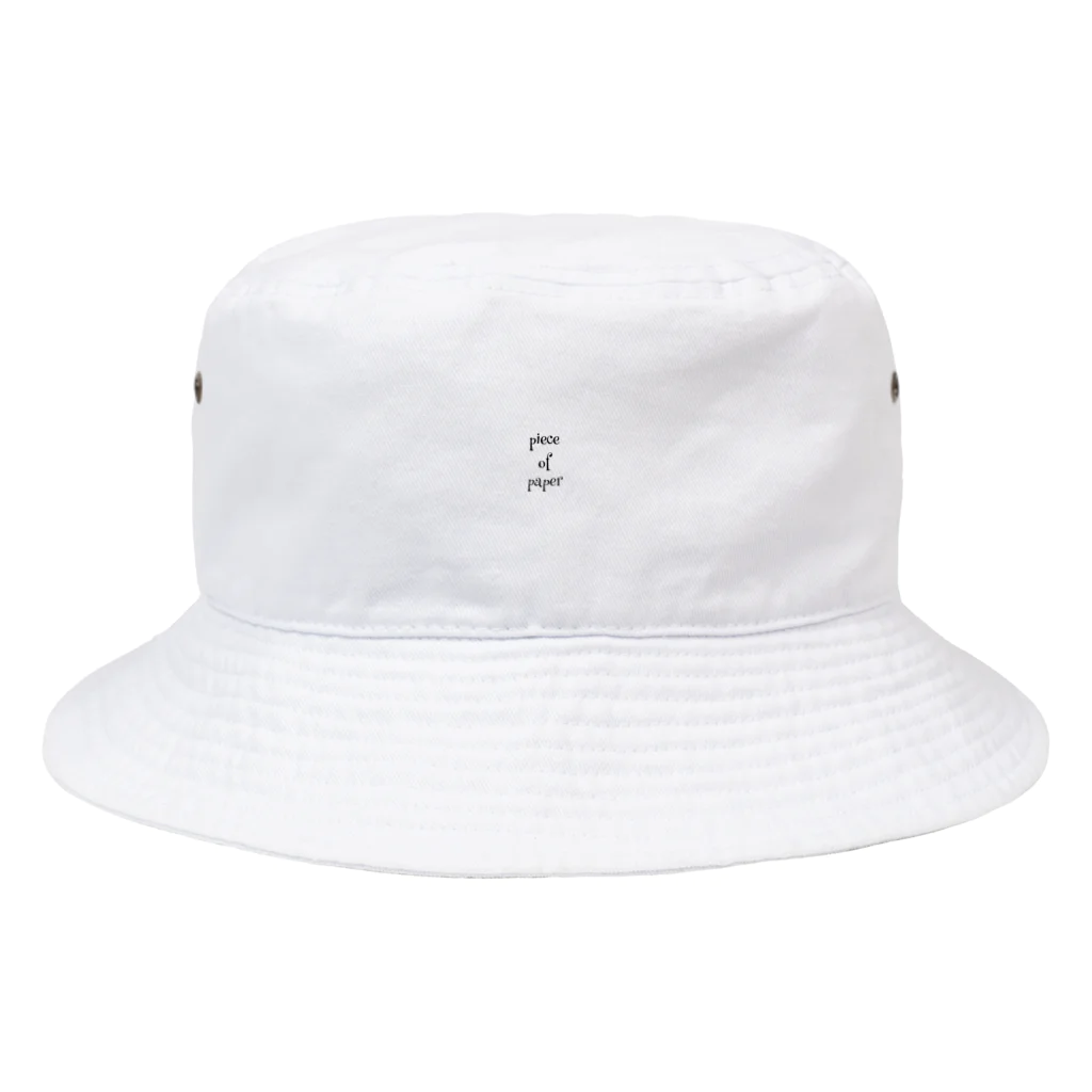 piece of paper skateboardingのpiece of paper skateboarding Bucket Hat