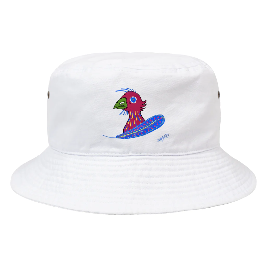 たぶんまだの偽鳥 Bucket Hat