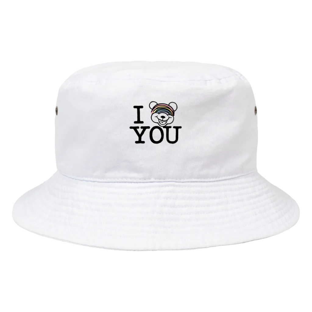 APT406のI NIJI KUMA YOU  Bucket Hat