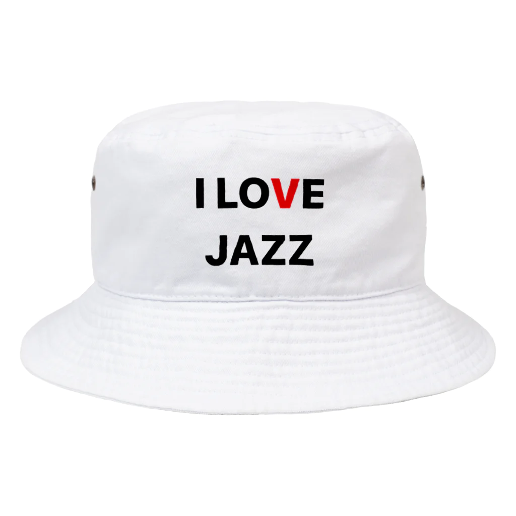 phot&type のI LOVE JAZZ Bucket Hat
